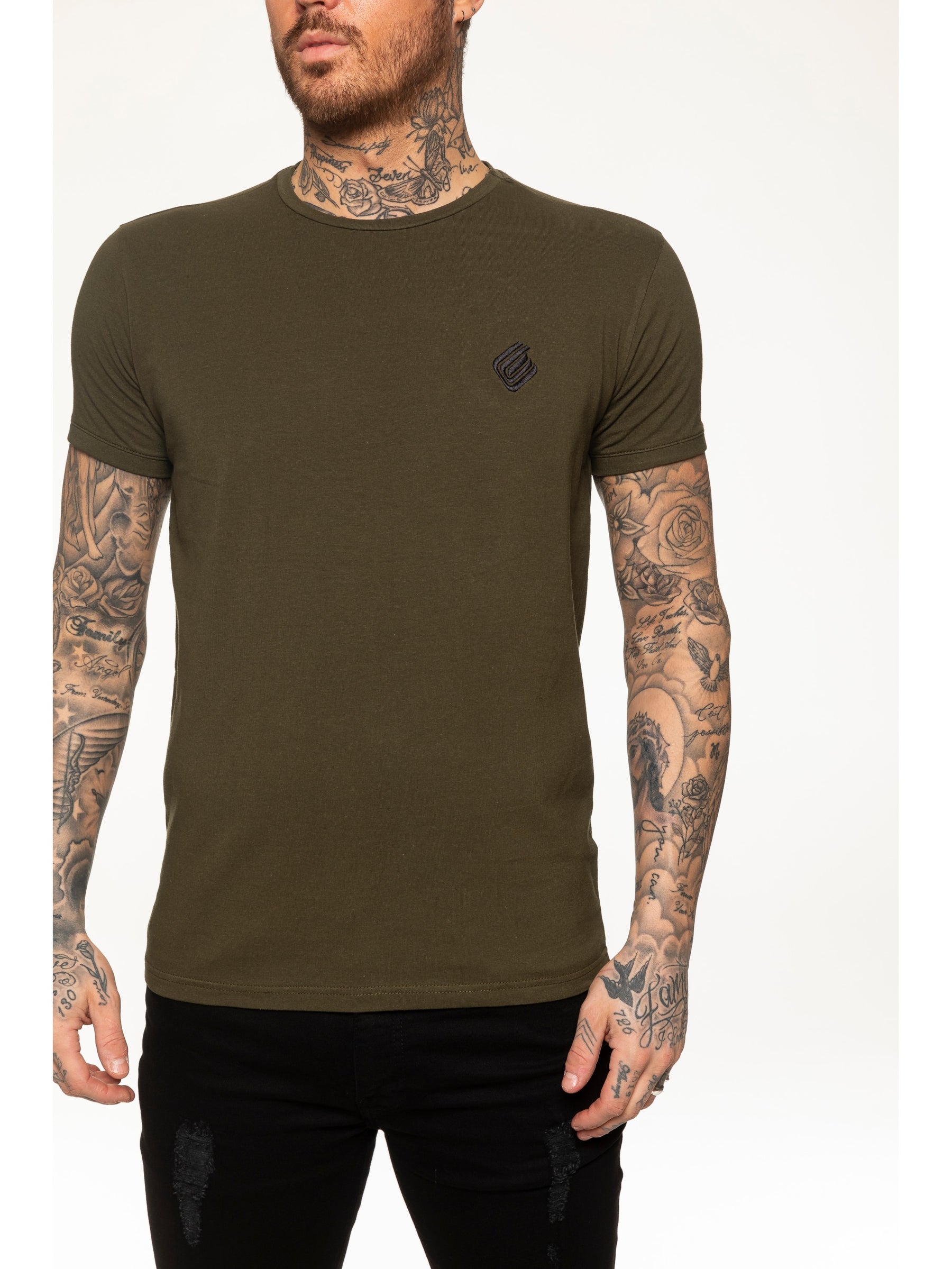 Enzo | Mens Slim Fit T-shirt and Shorts Set