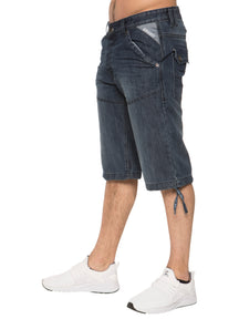 EZS243 - EZS244 Enzo | Mens Cargo Denim Shorts ENZO RAWDENIM