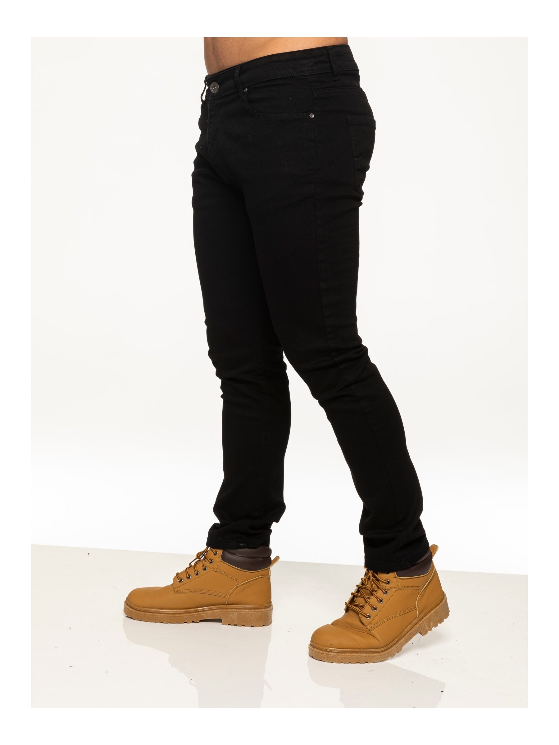 EZ325 MSW Mens Skinny Stretch Denim Jeans | Enzo Designer Menswear ENZO RAWDENIM