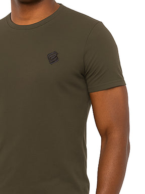 Enzo | Mens Slim Fit T-shirt and Shorts Set