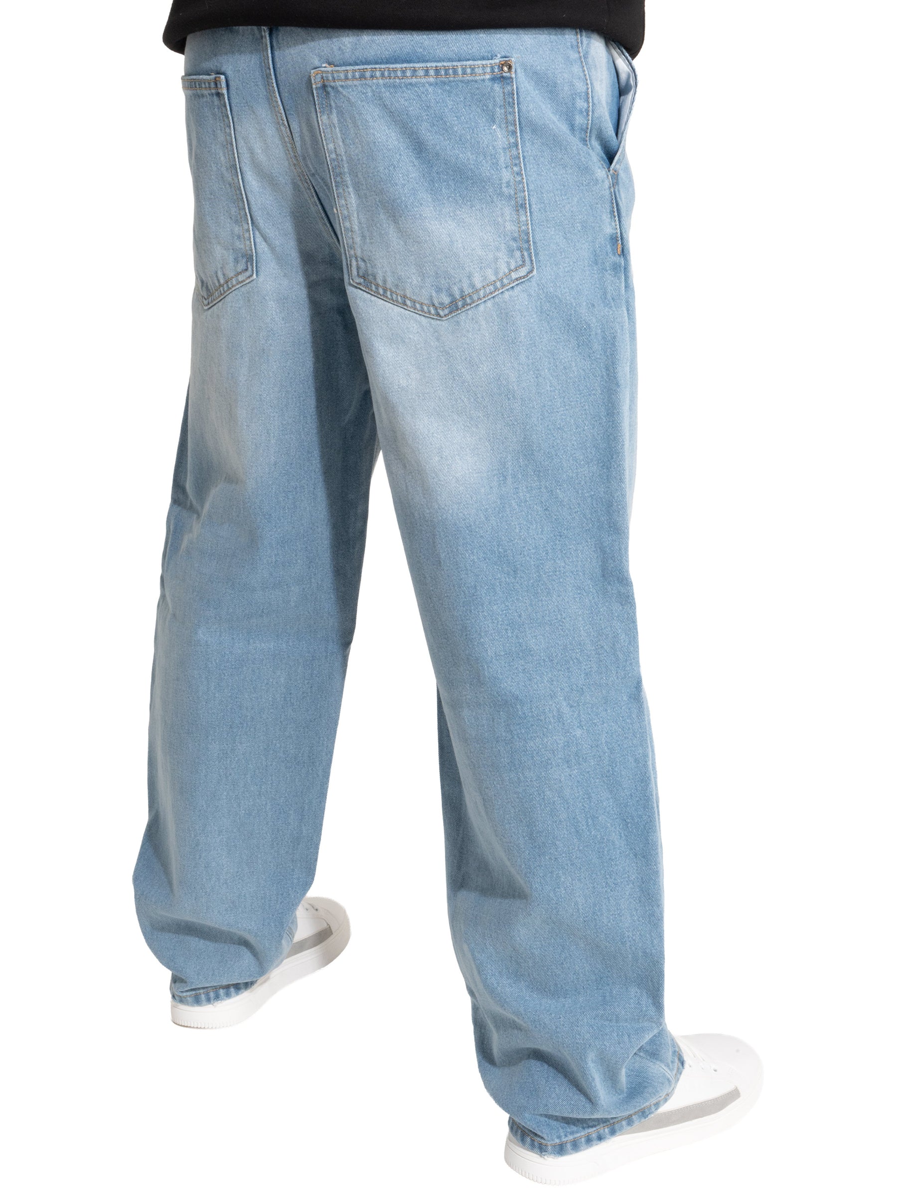 Enzo Milano | Mens Baggy Fit Jeans