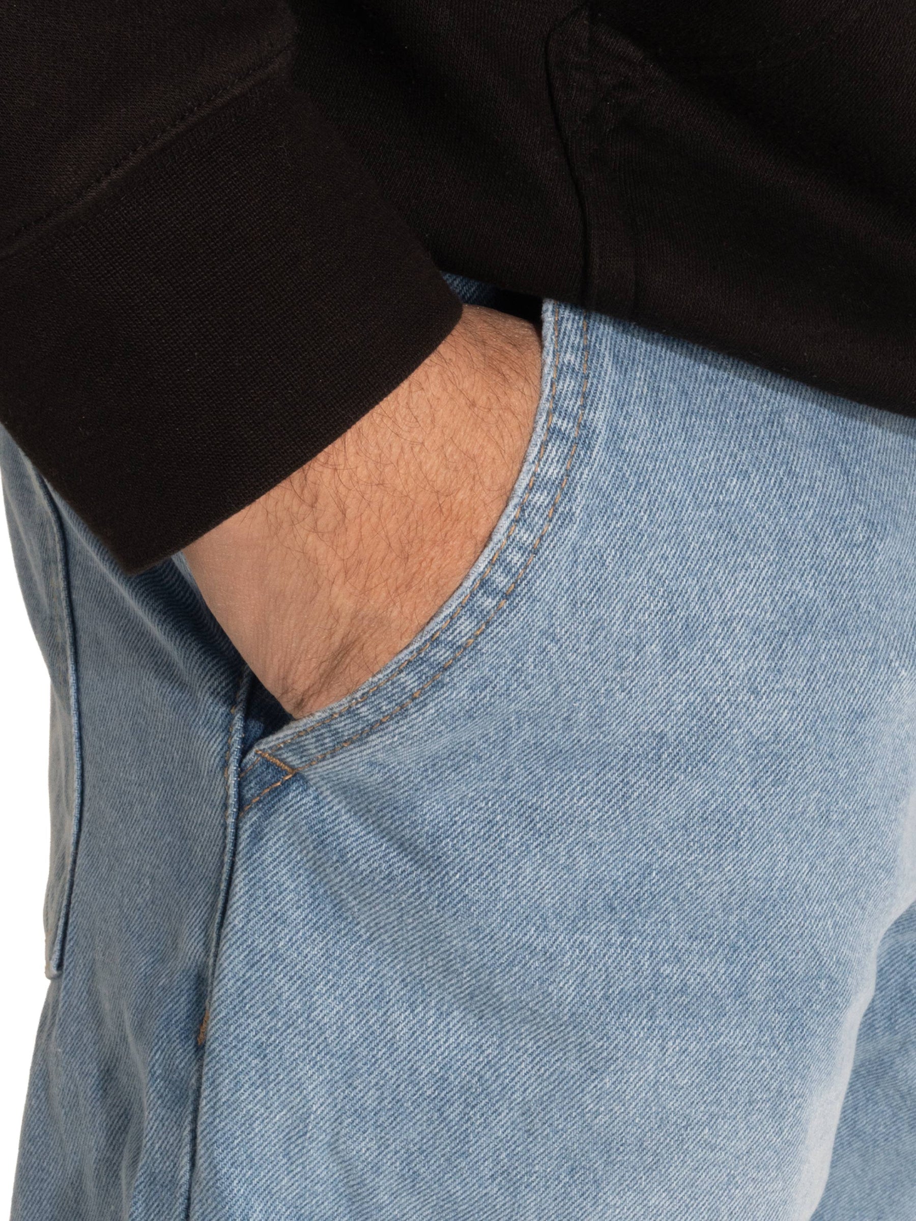 Enzo Milano | Mens Baggy Fit Jeans