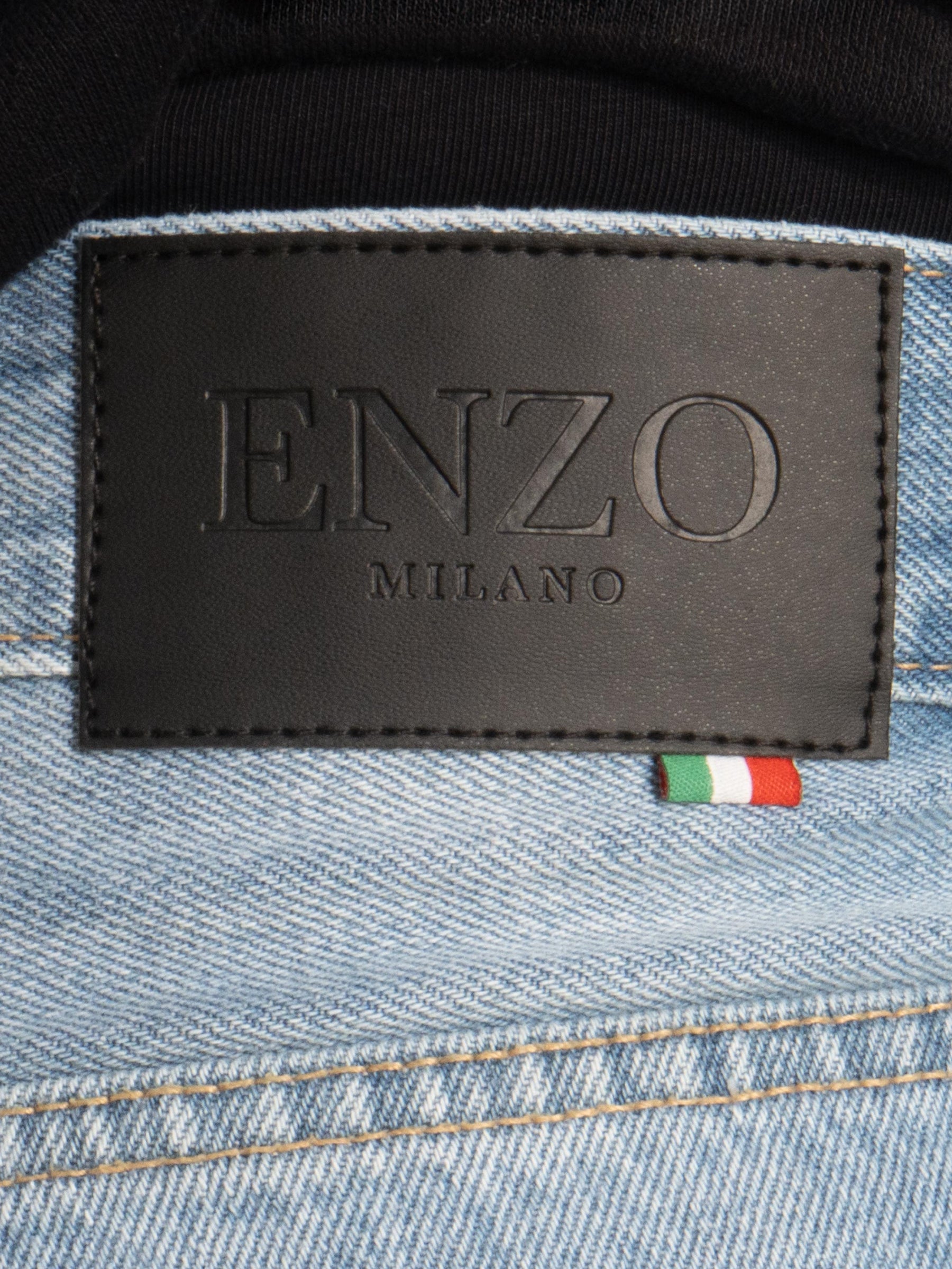 Enzo Milano | Mens Baggy Fit Jeans