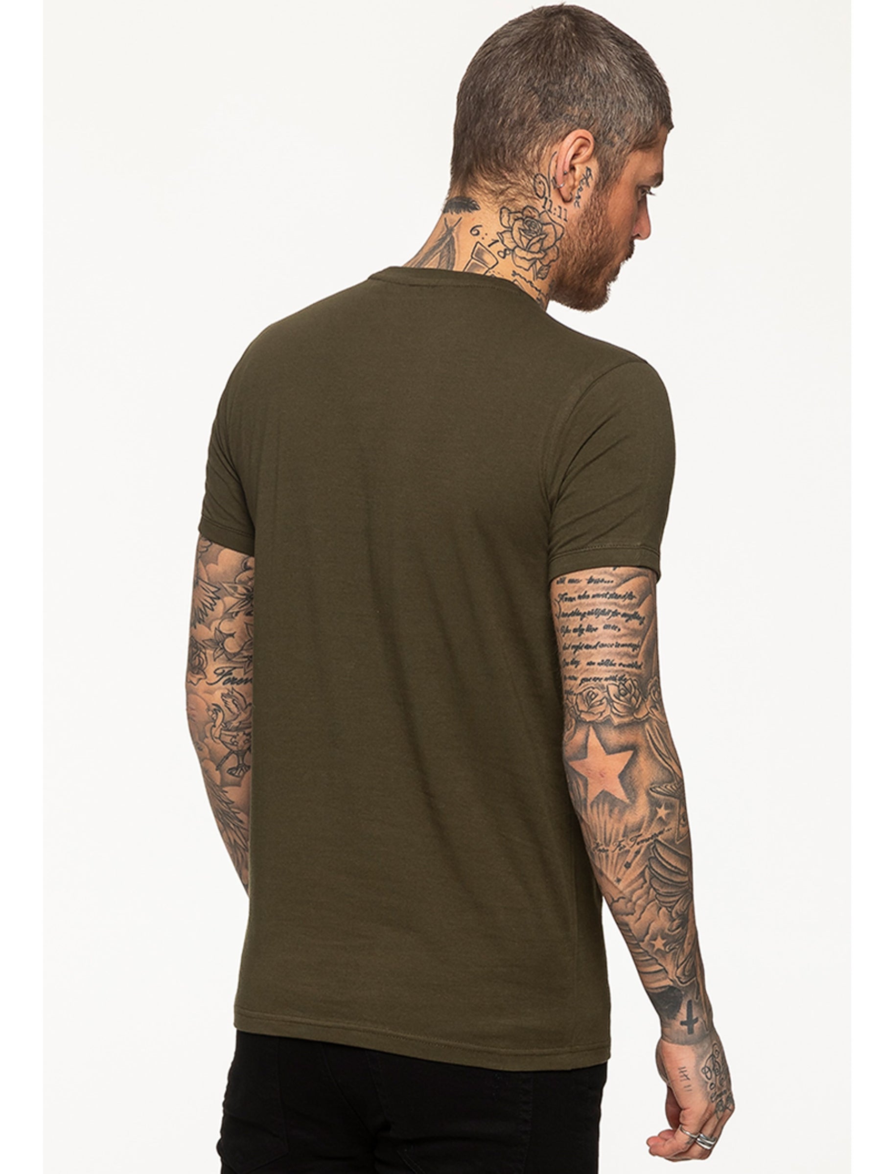 Enzo | Mens Slim Fit T-shirt and Shorts Set