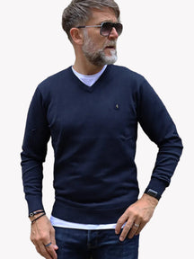 GABICCI_MT2F KNIT Gabicci | Knitted V-Neck Jumper GUEST BRAND RAWDENIM