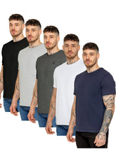 Kruze | Mens Crew Neck T-Shirt 5 Pack