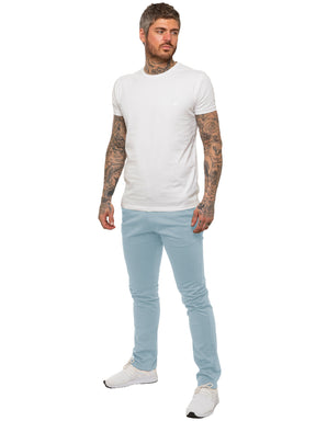 EZ348 NEW Enzo | Mens Slim Fit Stretch Chino Trousers ENZO RAWDENIM