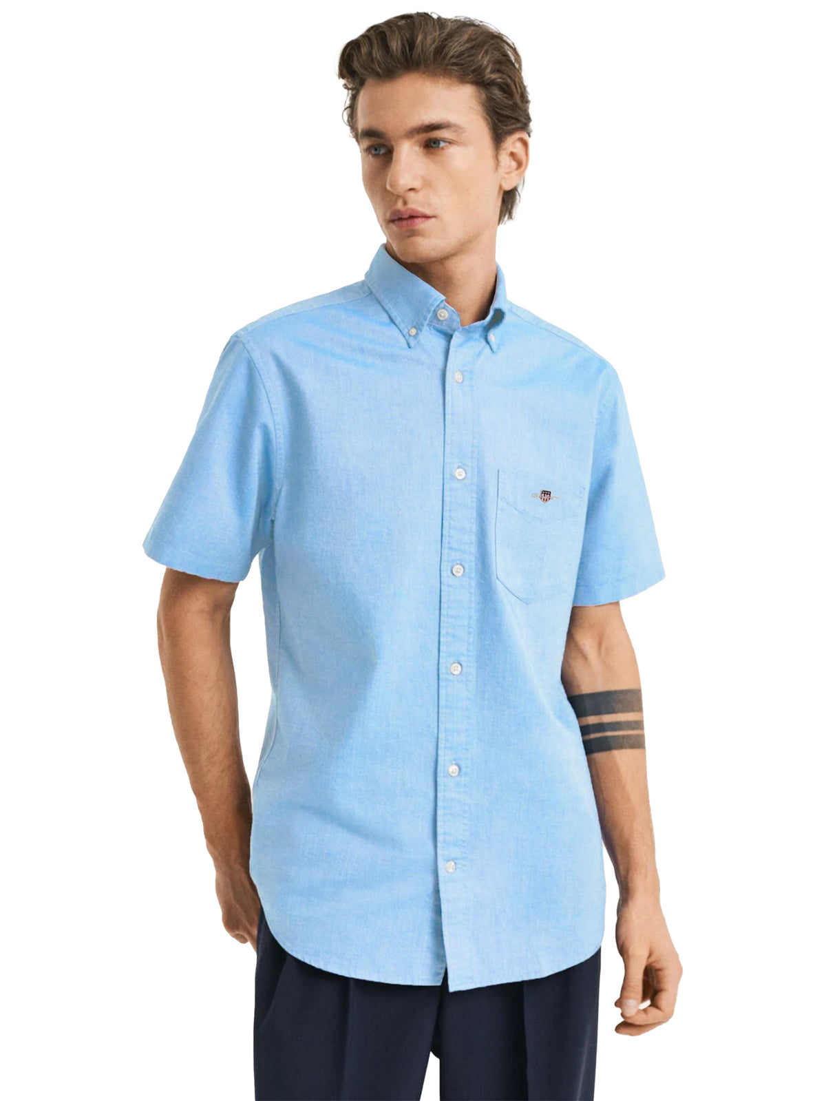 Gant | Mens Short Sleeve Regular Oxford Shirt