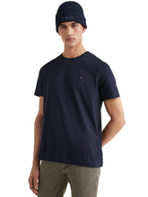TH Men Tshirt Core Tommy Hilfiger Cotton Slim Fit Crew Neck T-Shirt TOMMY HILFIGER RAWDENIM