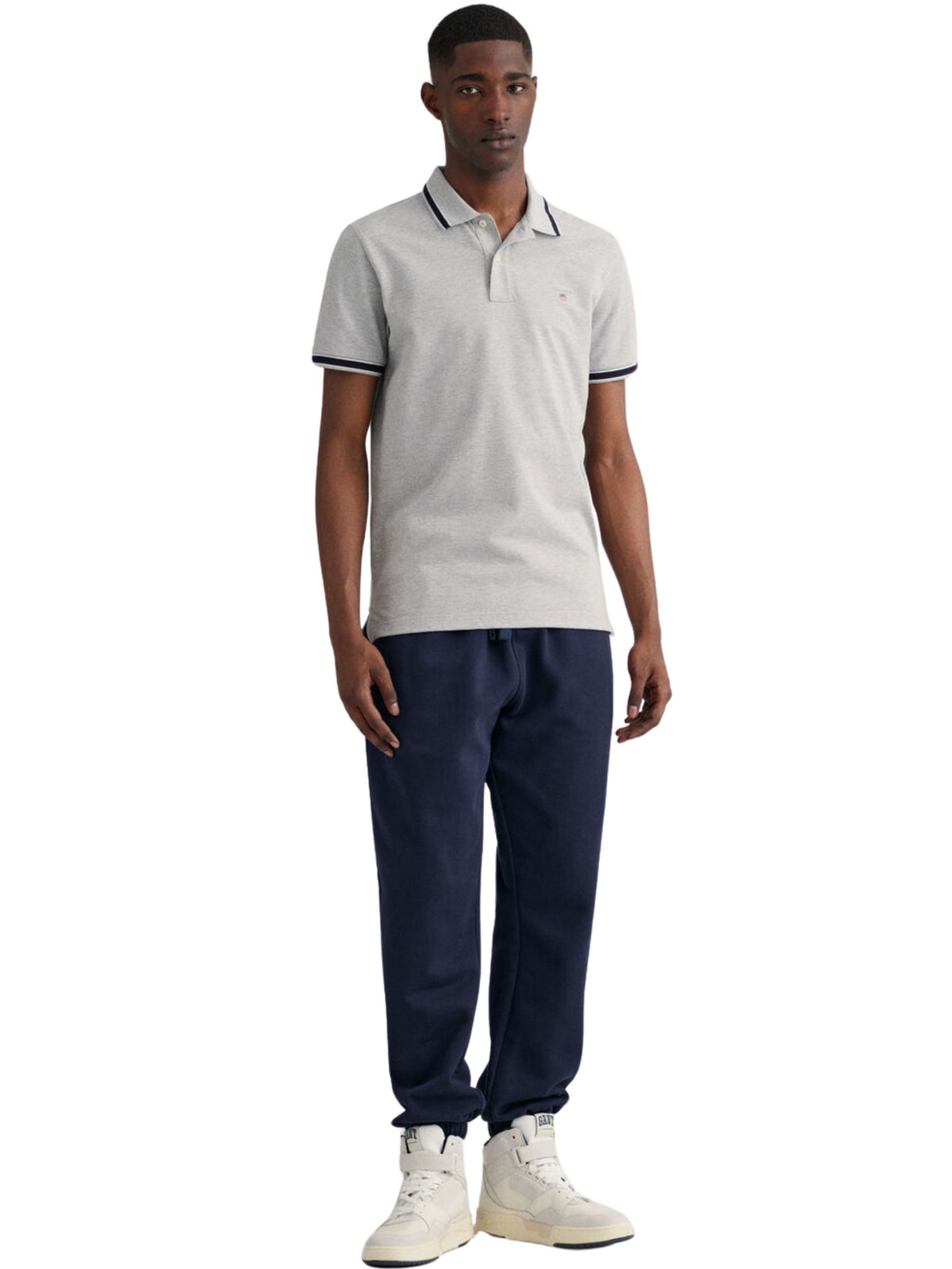 Gant | Mens Tipping Pique Polo Shirt
