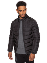 Kruze | Mens Funnel Neck Padded Jacket