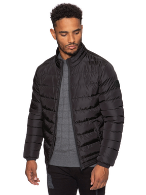 Kruze | Mens Funnel Neck Padded Jacket