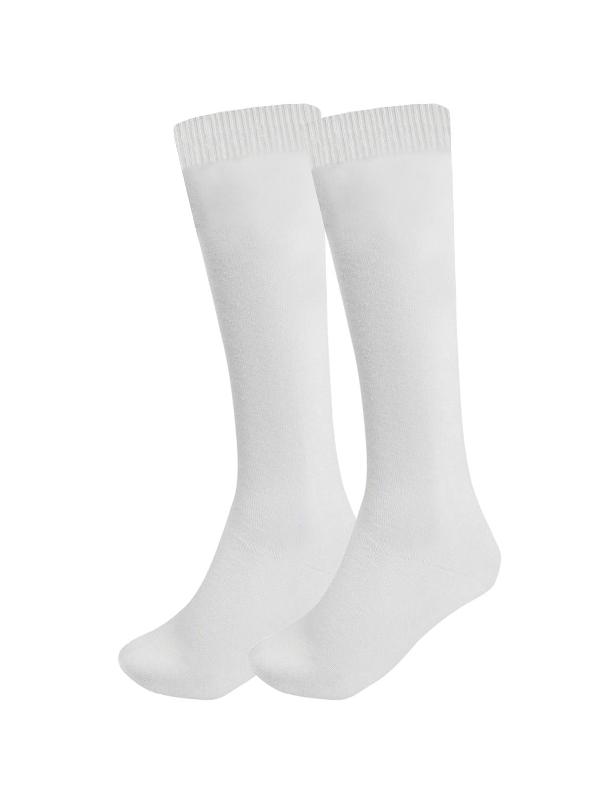 Ladies Girls Knee High Socks 6 Pack