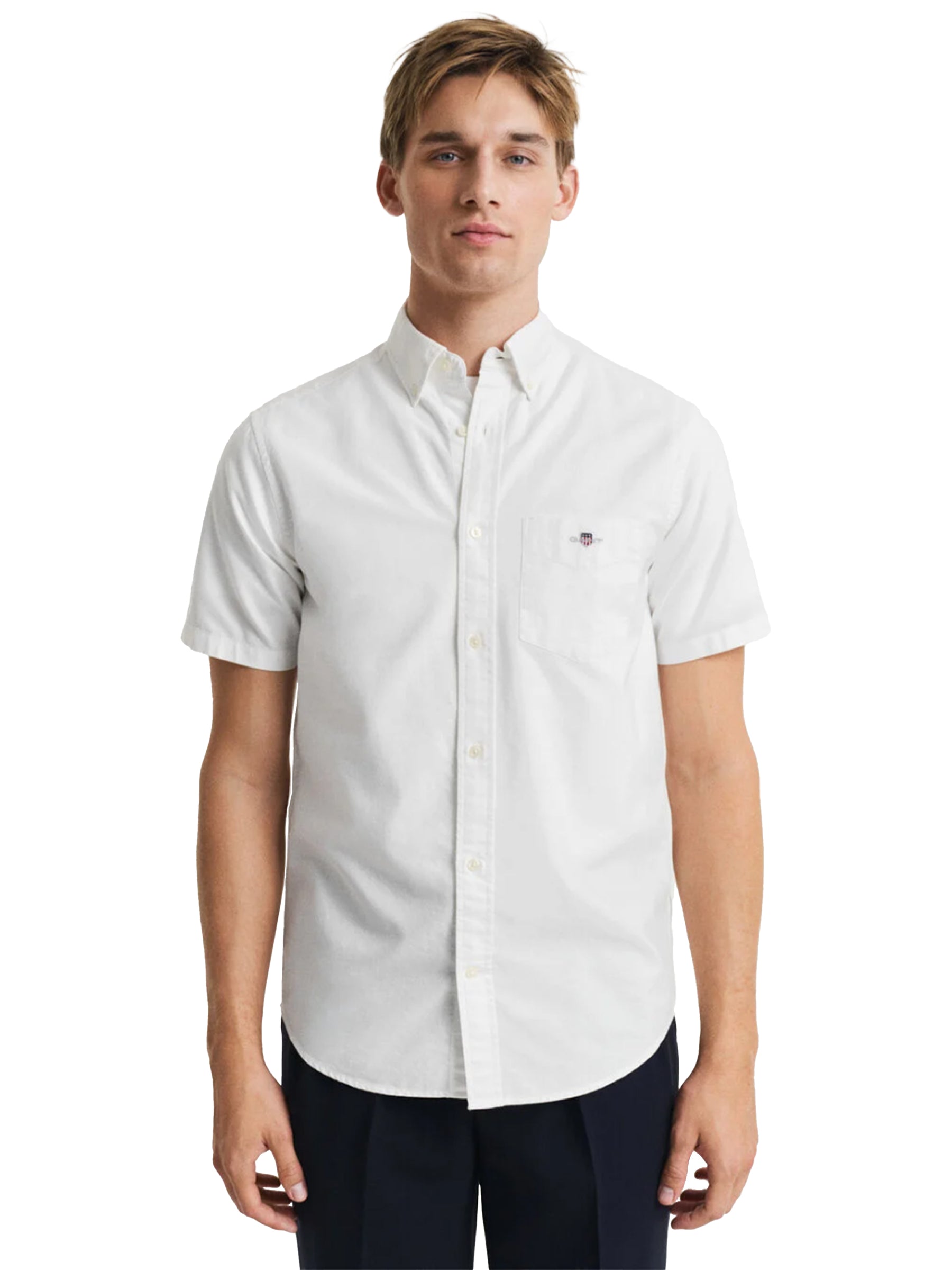 Gant | Mens Short Sleeve Regular Oxford Shirt