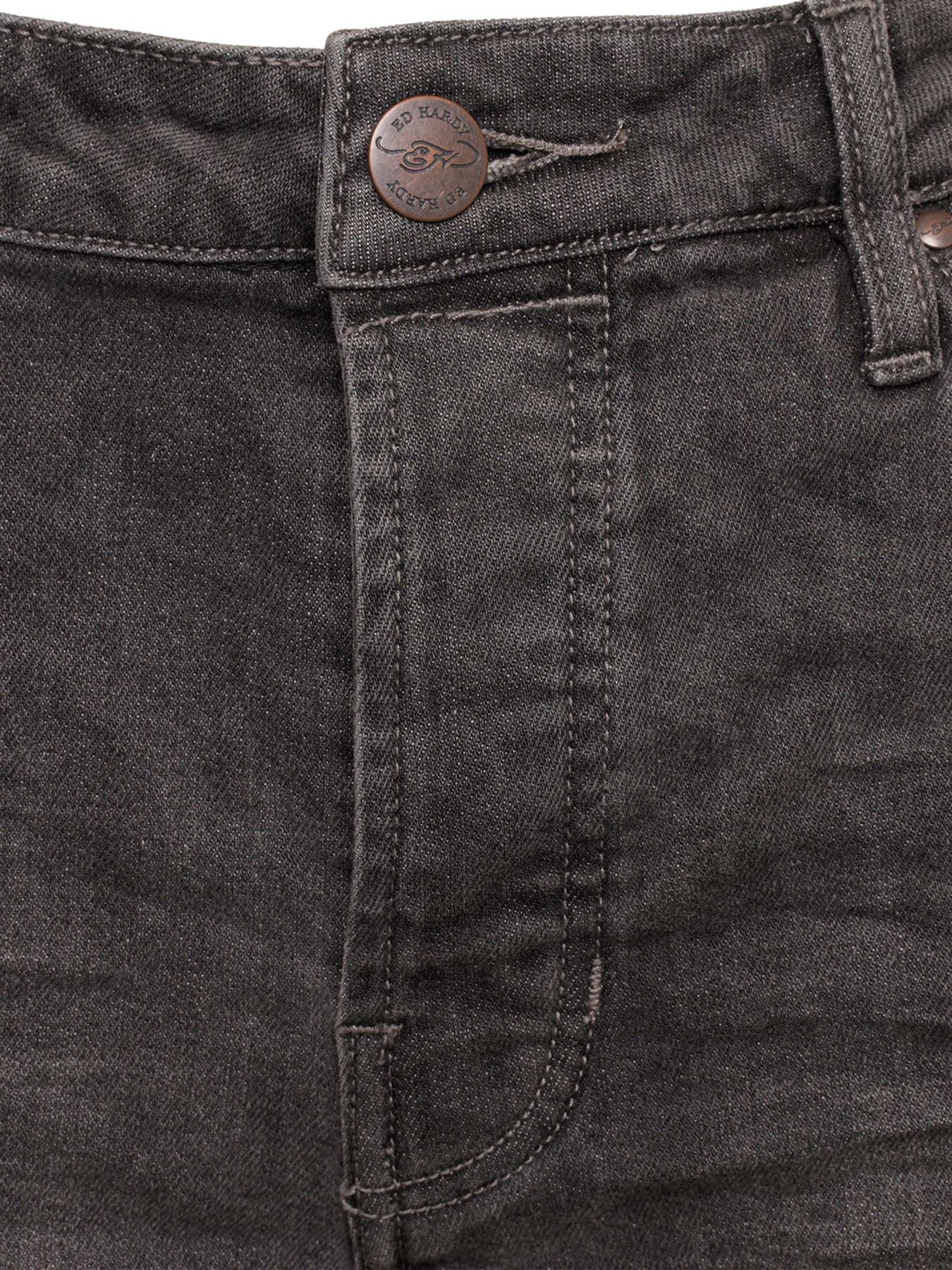ED_HARDY_JNS Ed Hardy | Mens Slim Fit Jeans RAWDENIM RAWDENIM
