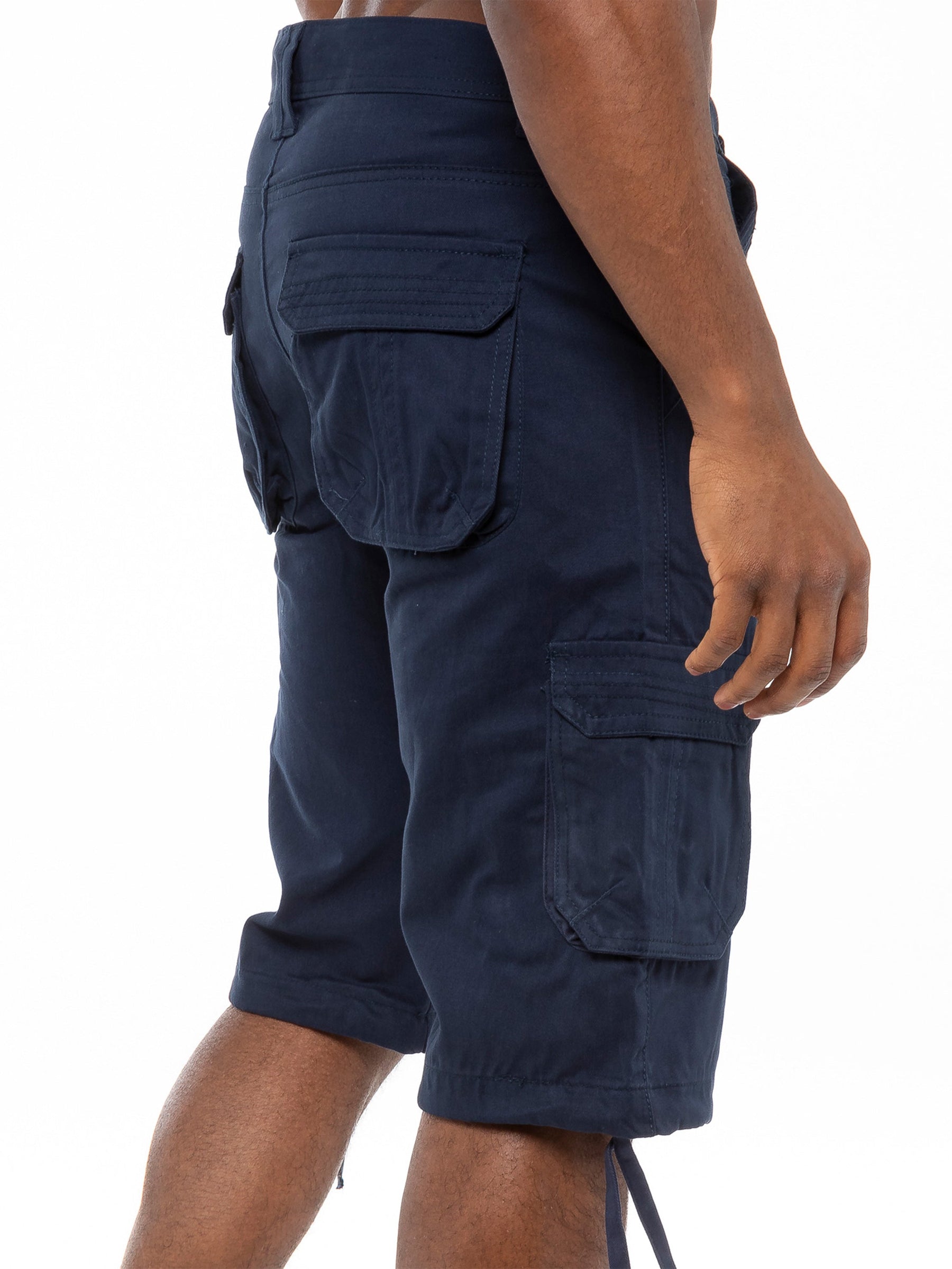 EZS405 Copy of Enzo Mens Cargo Combat Shorts  | Enzo Designer Menswear ENZO RAWDENIM