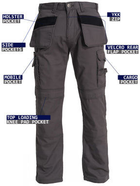 Blue Circle | Mens Cargo Work Pants