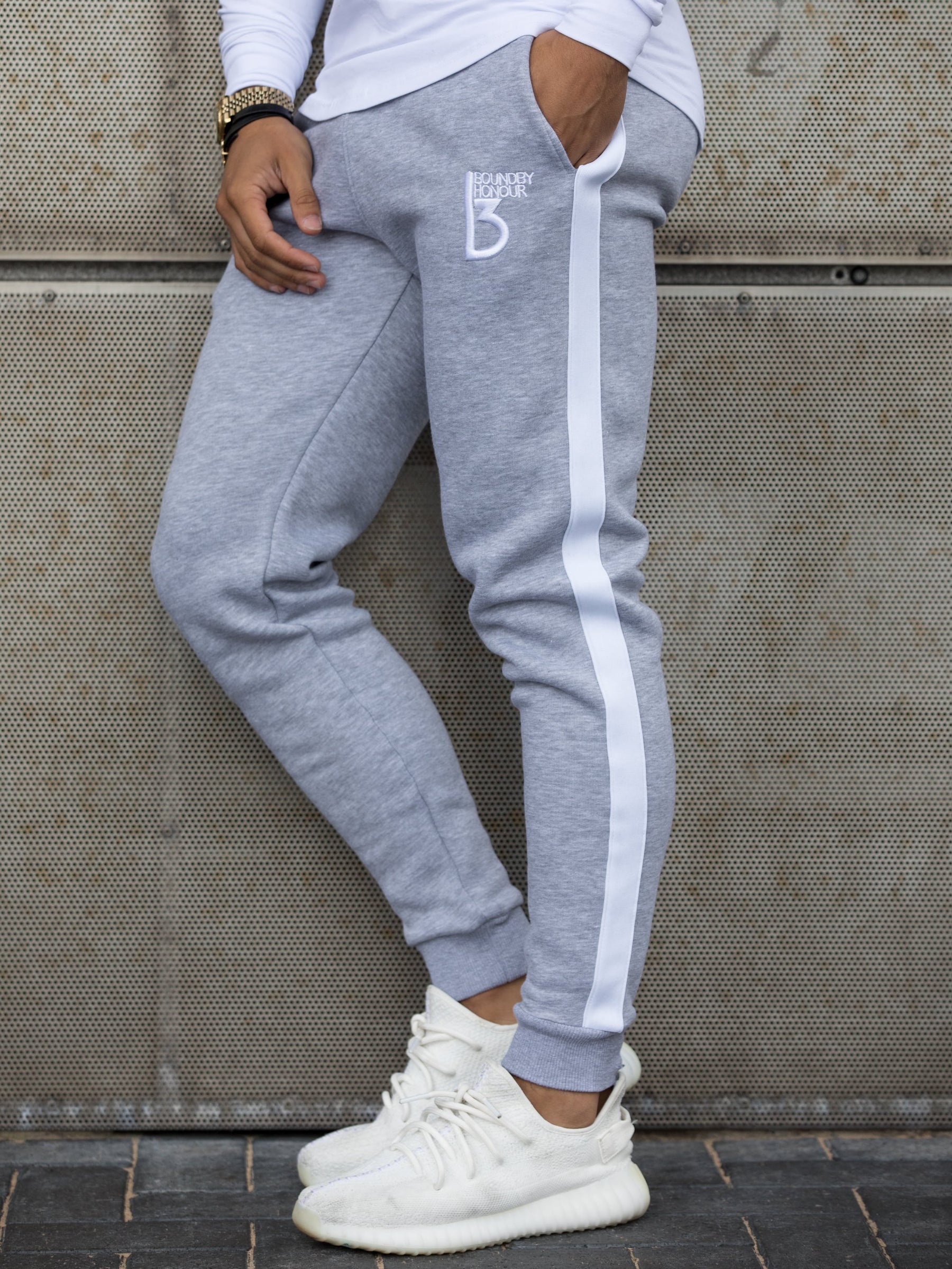 BTK02T RADIATE TAPE Copy of Radiate Tracksuit Bottom With Tape Detail | Bound By Honour Bound By Honour RAWDENIM