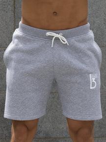 BSH04 Copy of Mens Elasticated Waist Gym Running Fleece Jogging Shorts Bound By Honour RAWDENIM