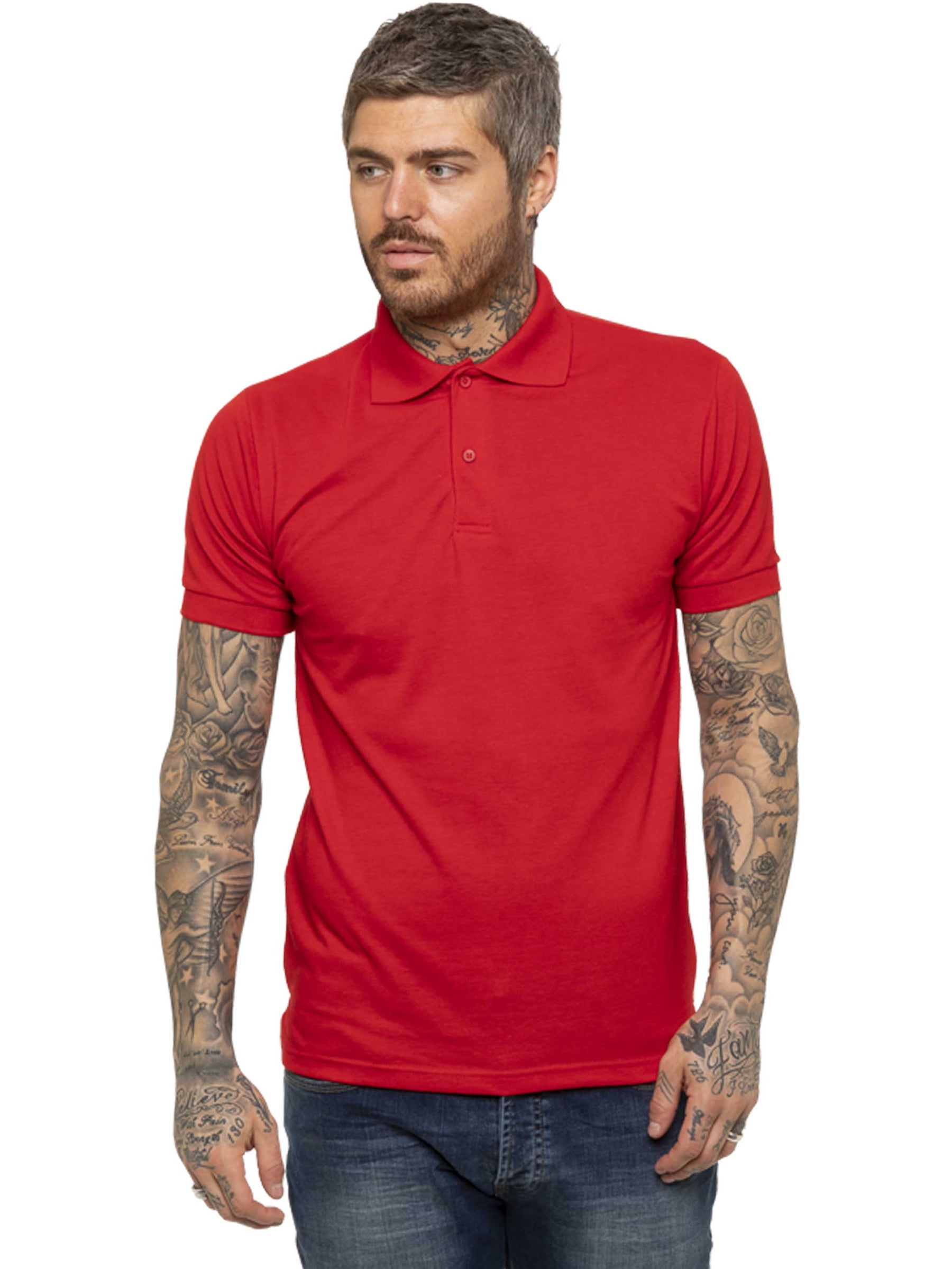Kruze | Mens Pique Polo T-Shirt