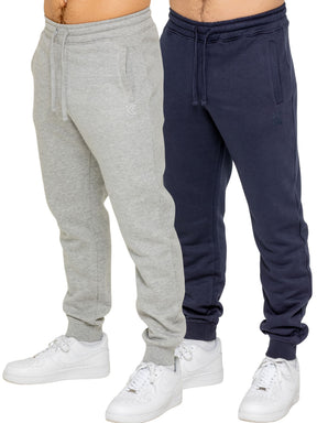 Kruze | Mens Fleece Joggers 2 Pack