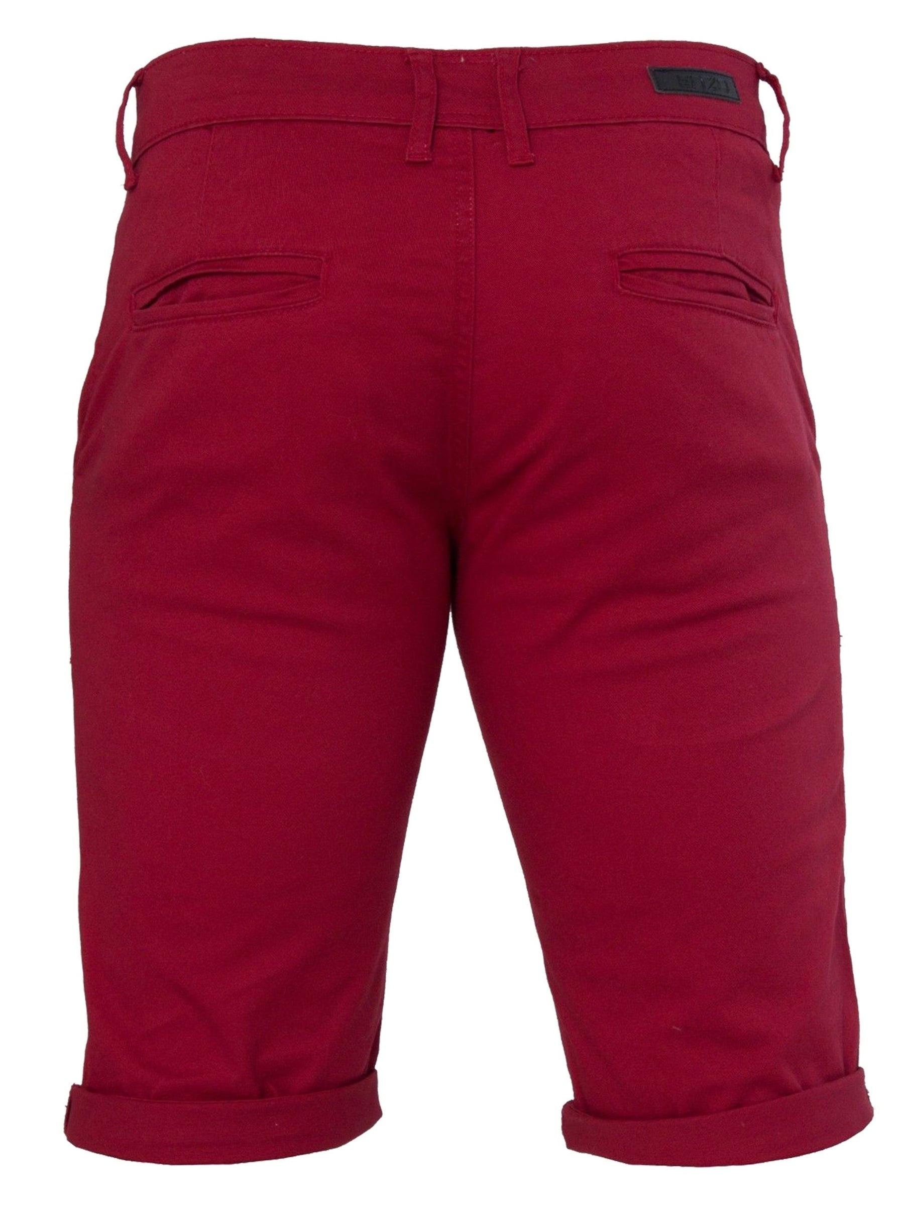 EZS348 Copy of Mens Slim Fit Stretch Chino Shorts | Enzo Designer Menswear ENZO RAWDENIM