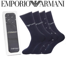 ARMANI TIN SOCKS Emporio Armani | Mens Designer Dress Socks EMPORIO ARMANI RAWDENIM