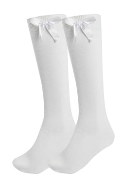 Ladies Girls Knee High Socks 6 Pack