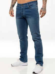 EZ359 LSW Mens Regular Fit Stretch Denim Jeans | Enzo Designer Menswear ENZO RAWDENIM