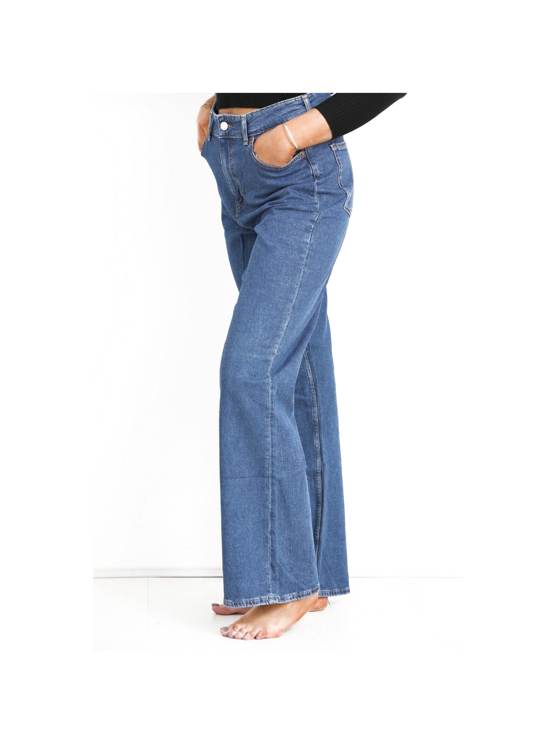 H&M_BOOTCUT_JNS EX H&M | Womens Bootcut Jeans EX H&M RAWDENIM