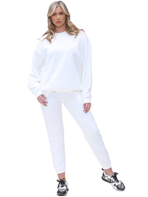 KZLSW132 & KZLJG136 Kruze | Womens Oversized Sweatshirt Tracksuit KRUZE RAWDENIM