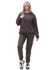 KZLSW132 & KZLJG136 Kruze | Womens Oversized Sweatshirt Tracksuit KRUZE RAWDENIM