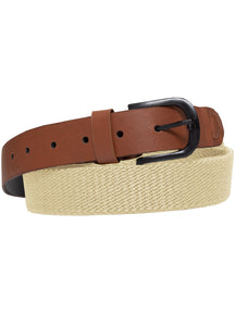 EZ BELTS 07 Accessories | Mens Canvas Elasticated Belt Stretch Womens Unisex Adjustable Buckle | Enzo Designer Menswear ENZO RAWDENIM