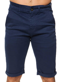 EZS348 Mens Slim Fit Stretch Chino Shorts | Enzo Designer Menswear ENZO RAWDENIM