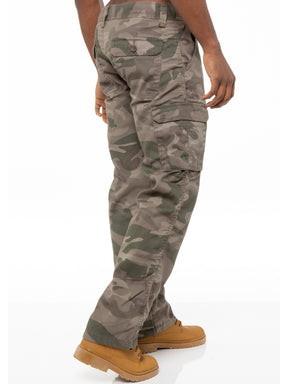 KZ116 Kruze | Mens Combat Cargo Camouflage Trousers KRUZE RAWDENIM
