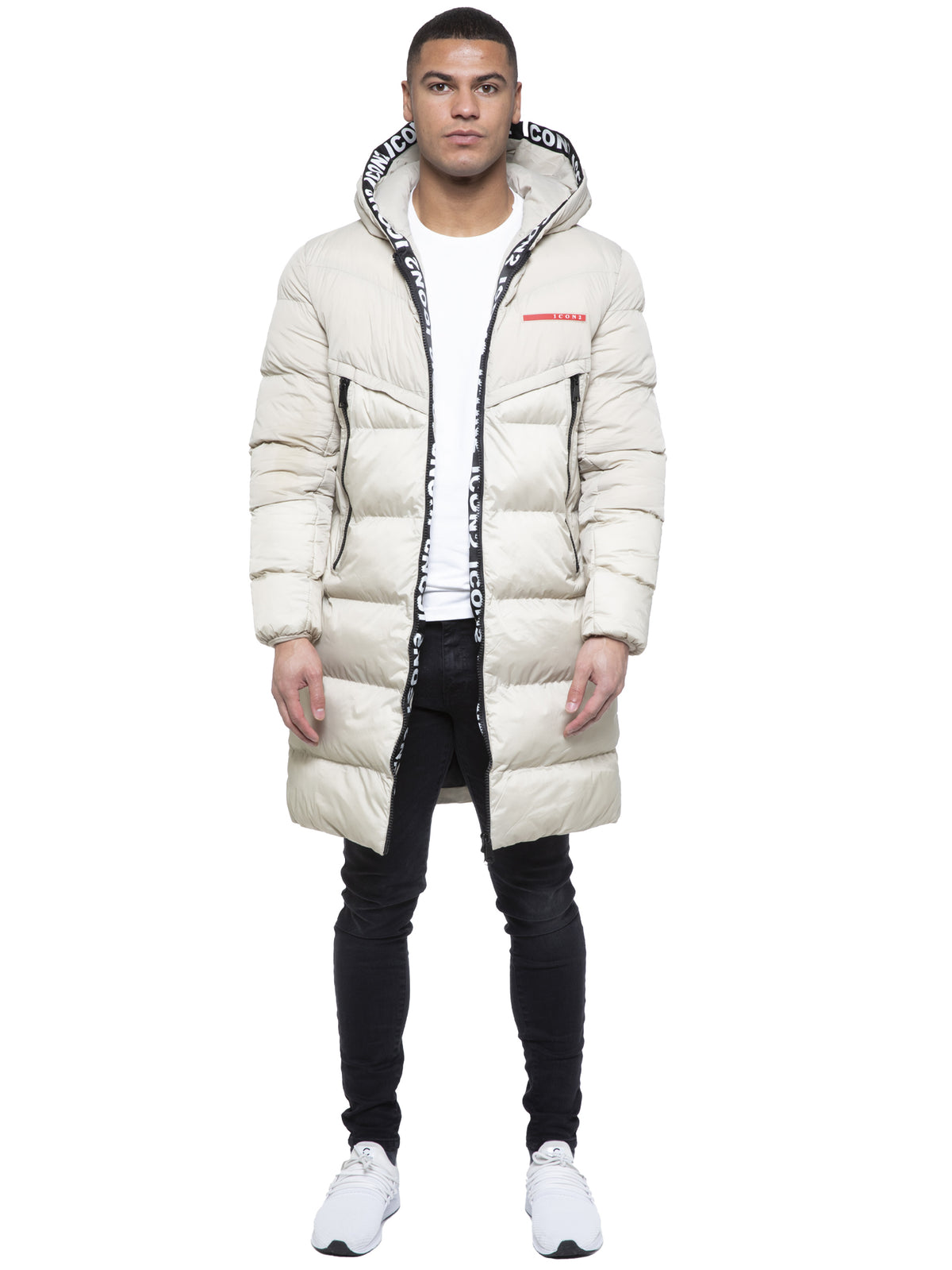 ICON LONG JACKET Icon Mens Puffer Long Jacket GUEST BRAND RAWDENIM