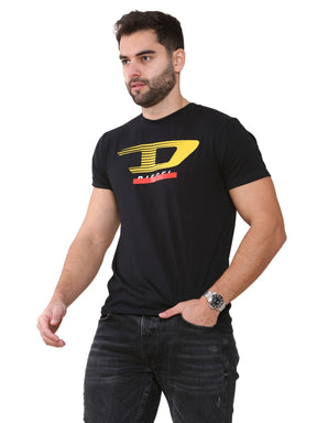 DIESEL JUST-Y4 Diesel Mens Short Sleeve T-Shirt | T-Just Y4 DIESEL RAWDENIM