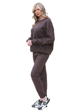 KZLSW132 & KZLJG136 Kruze | Womens Oversized Sweatshirt Tracksuit KRUZE RAWDENIM