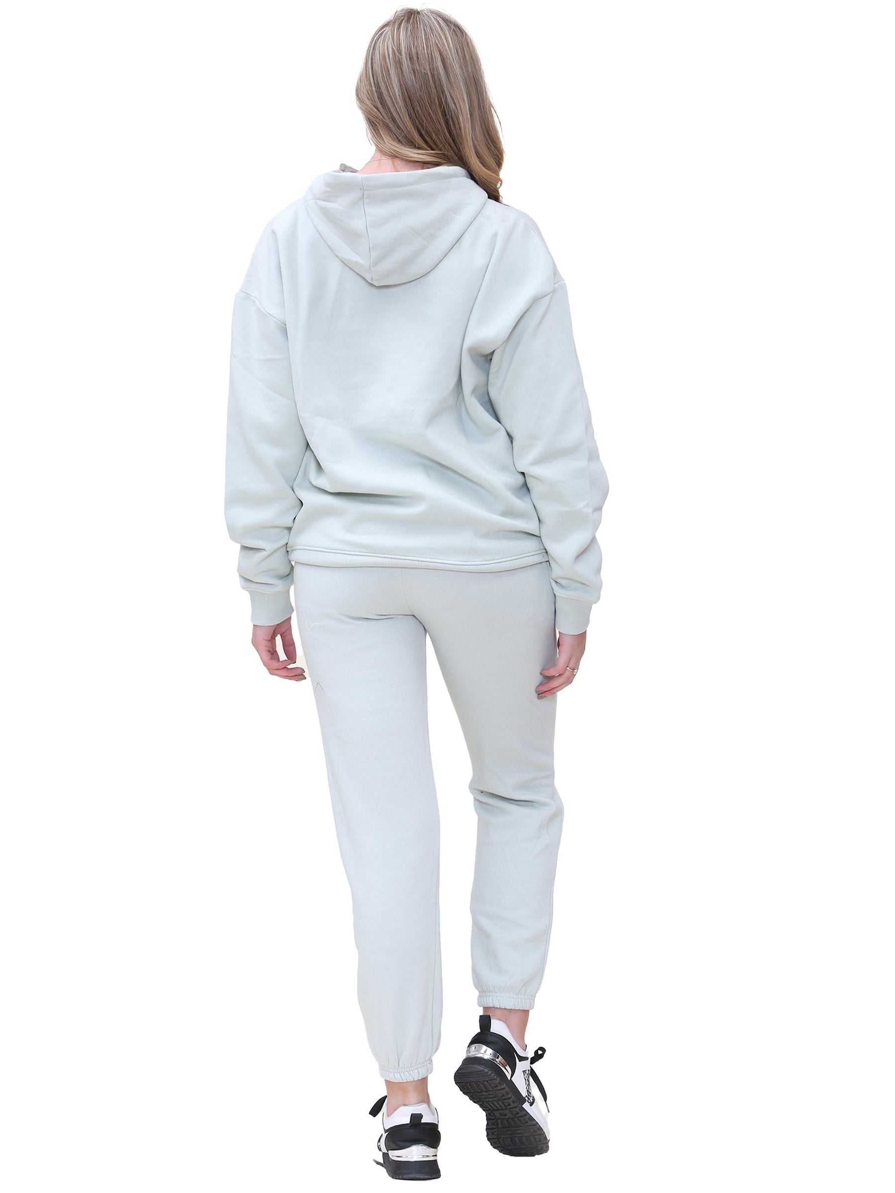 KZLHD130 & KZLJG136 Kruze | Womens Oversized Hooded Tracksuit KRUZE RAWDENIM