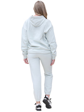 KZLHD130 & KZLJG136 Kruze | Womens Oversized Hooded Tracksuit KRUZE RAWDENIM