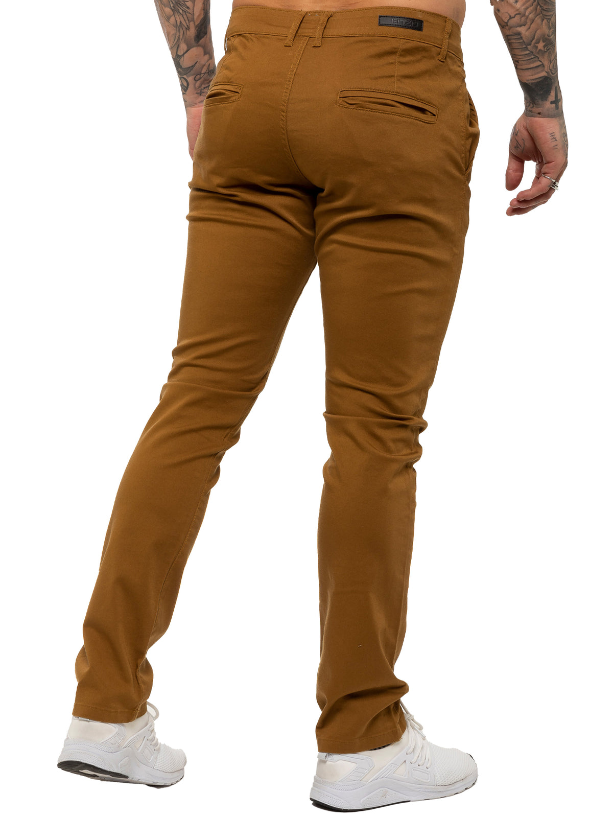 EZ348 Mens Chinos Slim Fit Stretch Jeans | Enzo Designer Menswear ENZO RAWDENIM