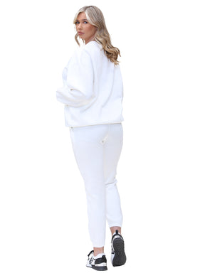 KZLSW132 & KZLJG136 Kruze | Womens Oversized Sweatshirt Tracksuit KRUZE RAWDENIM