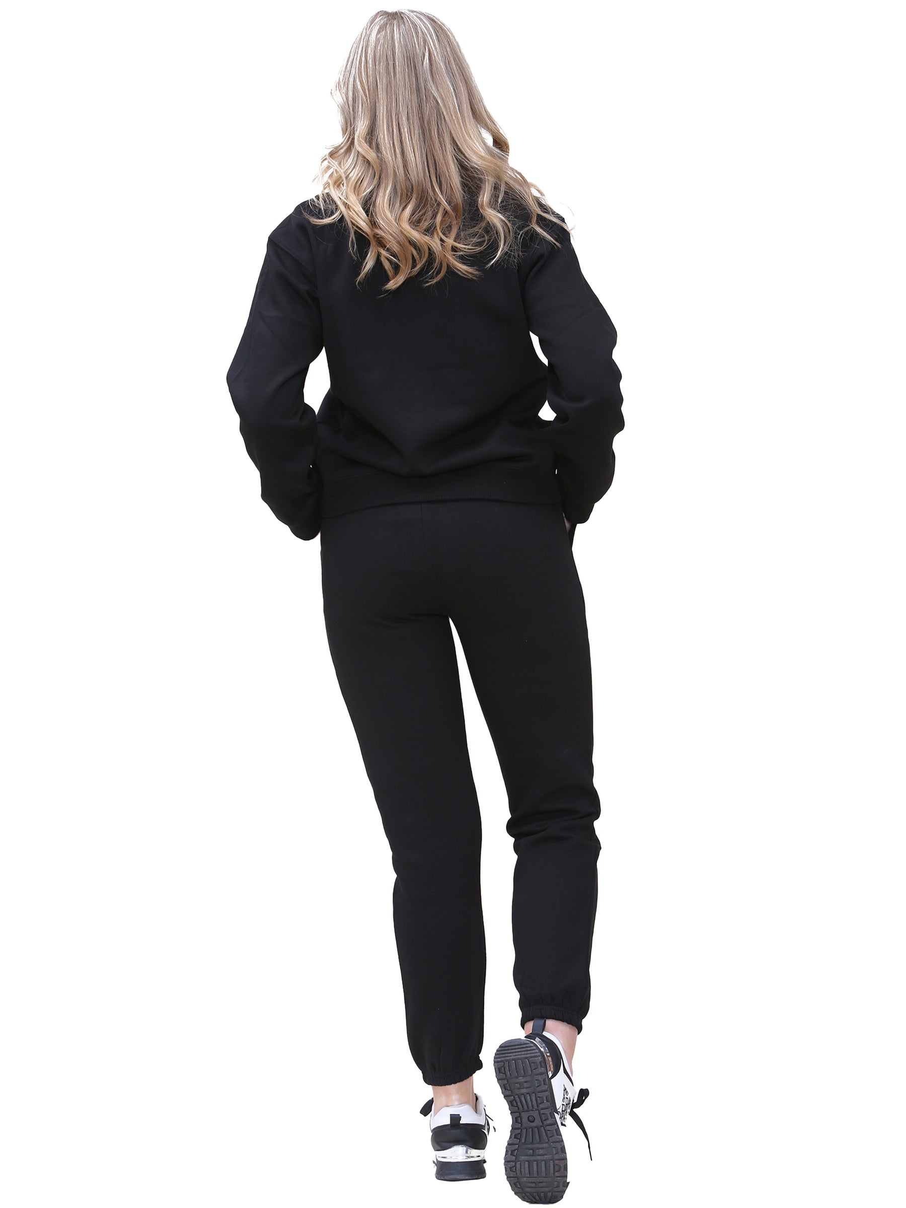 KZLSW133 & KZLJG136 Kruze | Womens Crew Neck Sweatshirt Tracksuit KRUZE RAWDENIM