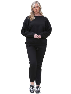 KZLSW132 & KZLJG136 Kruze | Womens Oversized Sweatshirt Tracksuit KRUZE RAWDENIM