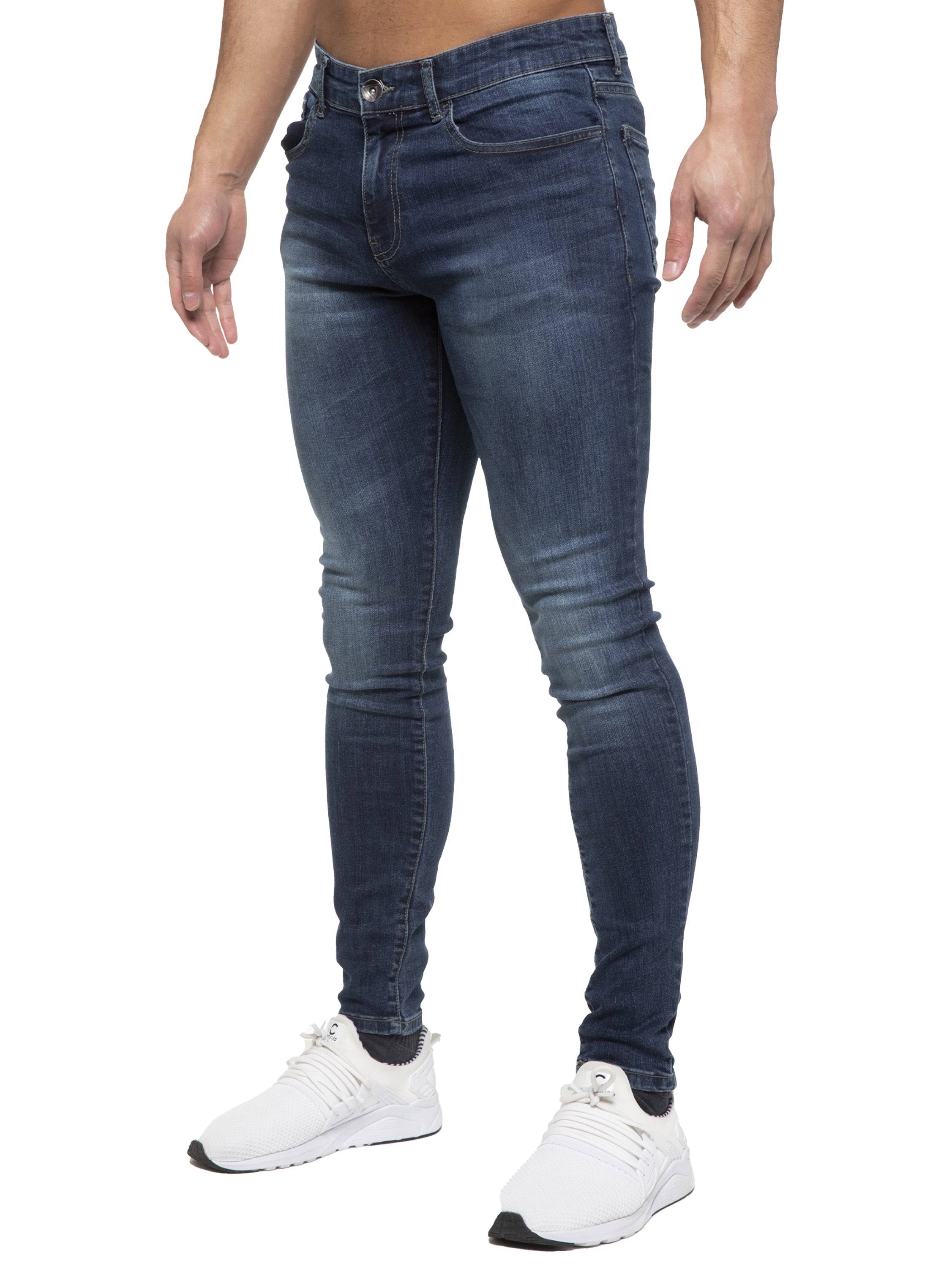 ETO | Mens Designer Slim Skinny Fit Stretch Jeans