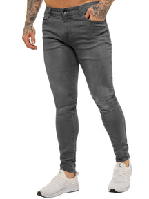 EZ326 Mens Designer Stretch Skinny Fit Jeans | Enzo Designer Menswear ENZO RAWDENIM