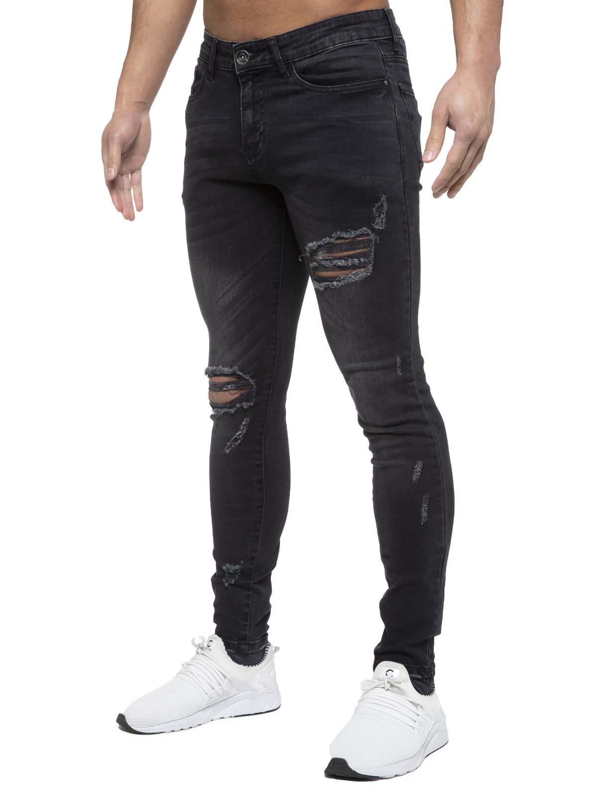 EM628 ETO | Mens Skinny Ripped Jeans ETO RAWDENIM