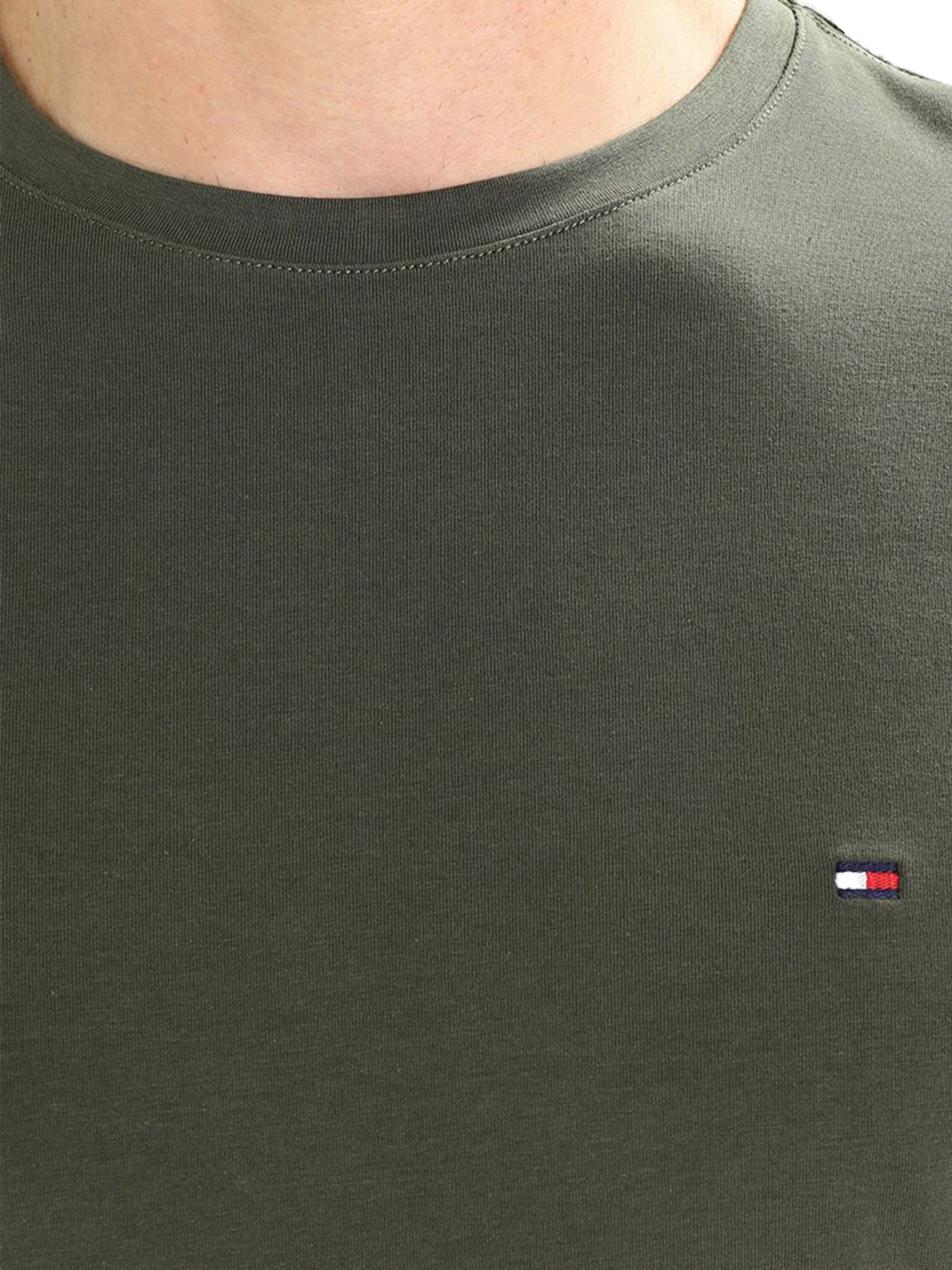 TSHIRT CORE Tommy Hilfiger Mens T Shirt Core Slim Fit Crew Neck T-Shirt TOMMY HILFIGER RAWDENIM