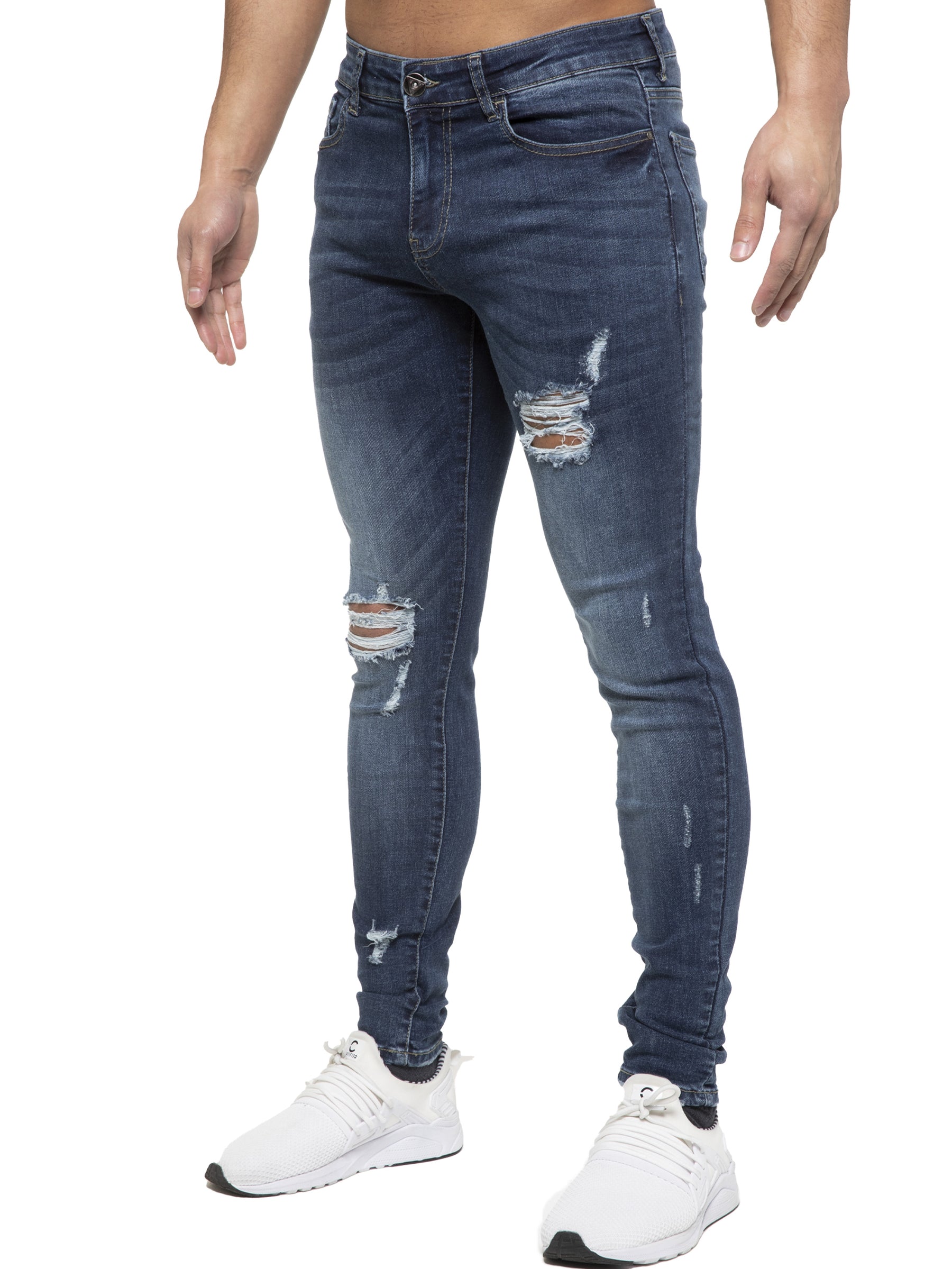 EM628 ETO | Mens Skinny Ripped Jeans ETO RAWDENIM