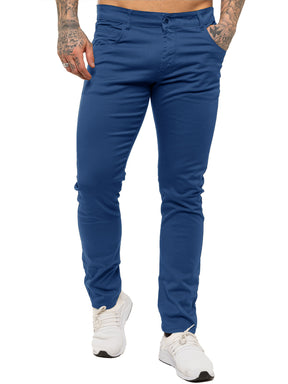 KZ104 Kruze | Mens Slim Fit Stretch Chinos Available In 8 Colours | Kruze Designer Menswear KRUZE RAWDENIM